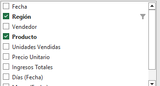 imagen representativa del cambio de calculo en tablas dinamicas de excel