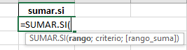 imagen que muestra la sintaxis de sumar.si en excel